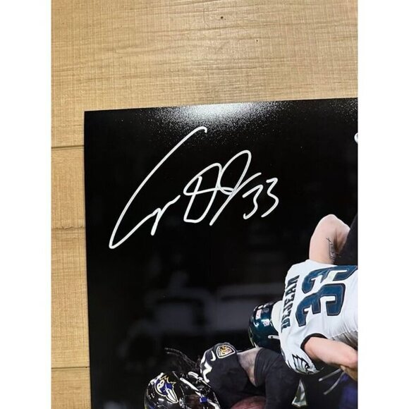 Cooper DeJean signed autographed Philadelphia Eagles 16x20 Photo Fanatics COA - Picture 2 of 3